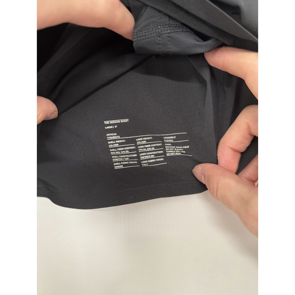 Ten Thousand Session Shorts - Lined - 5” Inseam - Large - Picture 4 of 7